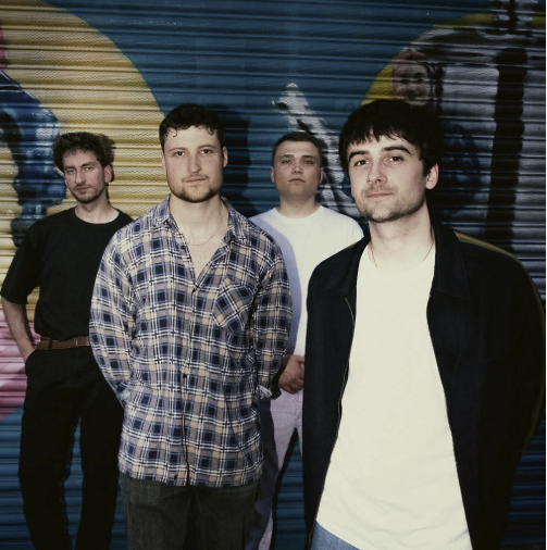 All four members of No Rest For The Spacemen